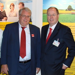 Rolf Büttner und Peer Steinbrück
